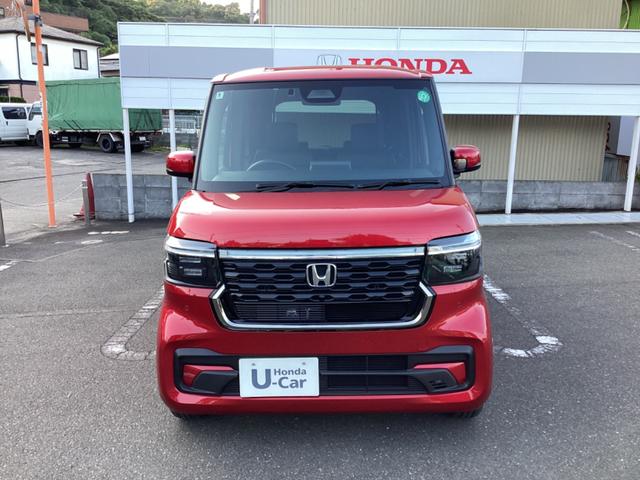 Ｎ－ＢＯＸカスタム コーディネートスタイル　スライドドア　クリアランスソナー　アダプティブクルーズコントロール　衝突被害軽減システム　ＬＥＤヘッドランプ　アイドリングストップ　ベンチシート　ＣＶＴ　キーレス　盗難防止システム　ＡＢＳ　ＥＳＣ（2枚目）