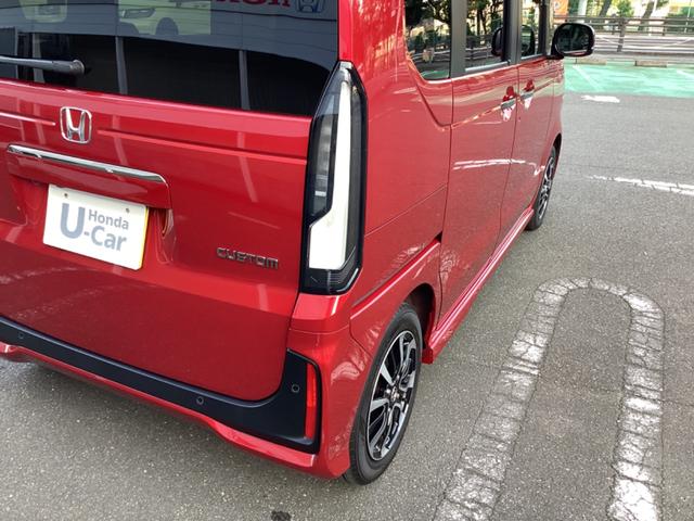 Ｎ－ＢＯＸカスタム コーディネートスタイル　スライドドア　クリアランスソナー　アダプティブクルーズコントロール　衝突被害軽減システム　ＬＥＤヘッドランプ　アイドリングストップ　ベンチシート　ＣＶＴ　キーレス　盗難防止システム　ＡＢＳ　ＥＳＣ（41枚目）