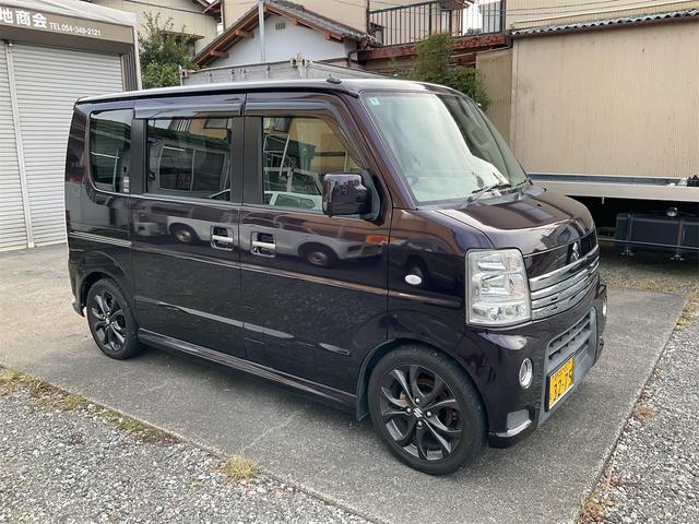 エブリイワゴン ＰＺターボスペシャル　バックカメラ　両側電動スライドドア　ナビ　ＨＩＤ　キーレスエントリー　電動格納ミラー　ＡＴ　盗難防止システム　ＡＢＳ　アルミホイール　　　社外　サスペンション　社外マフラー社外シートカバー（13枚目）