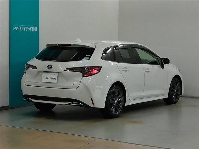 カローラツーリング ハイブリッド ダブルバイビー ハイブリッド 安全装備 衝突被害軽減システム 横滑り防止機能 ABS エアバッグ オートクルーズコントロール 盗難防止装置 ナビ バックカメラ ETC ドラレコ ミュージックプレイヤー接続可 キーレス(2枚目)