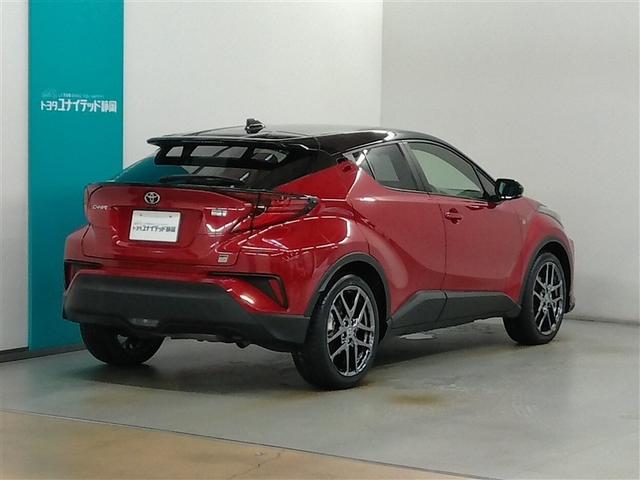 C-HR S GRスポーツ ハイブリッド ワンオーナー 安全装備 衝突被害軽減システム 横滑り防止機能 ABS エアバッグ オートクルーズコントロール 盗難防止装置 ナビ バックカメラ ETC ミュージックプレイヤー接続可(2枚目)
