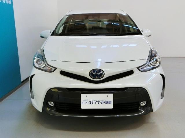 プリウスα Ｓ　チューン　ブラックＩＩ　ハイブリッド　ワンオーナー　安全装備　衝突被害軽減システム　横滑り防止機能　ＡＢＳ　エアバッグ　オートクルーズコントロール　盗難防止装置　バックカメラ　ＥＴＣ　ミュージックプレイヤー接続可　ＣＤ（6枚目）