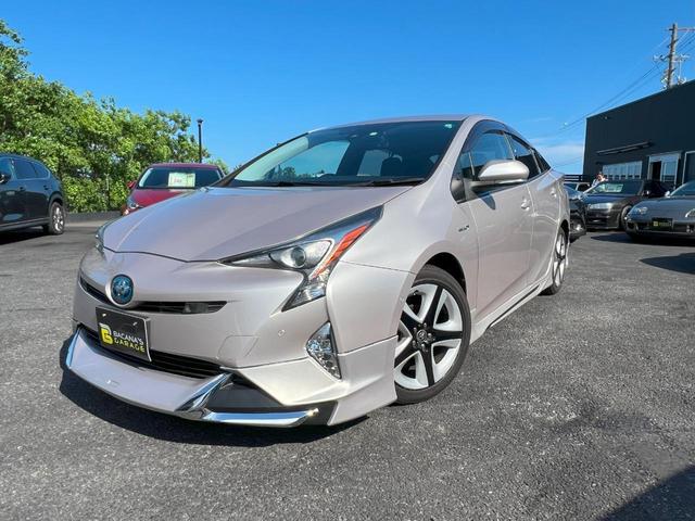 プリウス Aツーリングセレクション モデリスタエアロ ドライブレコーダー シートヒーター オートクルーズコントロール パークアシスト 衝突被害軽減システム アルミホイール オートマチックハイビーム LEDヘッドランプ CVT(4枚目)