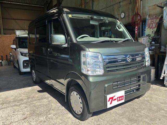 エブリイ ジョイン　ＡＴ　衝突被害軽減システム　クリアランスソナー　レーンアシスト　ドライブレコーダー　ナビ　ＴＶ　両側スライドドア　キーレスエントリー　電動格納ミラー　盗難防止システム　ＡＢＳ　ＥＳＣ　エアコン（12枚目）