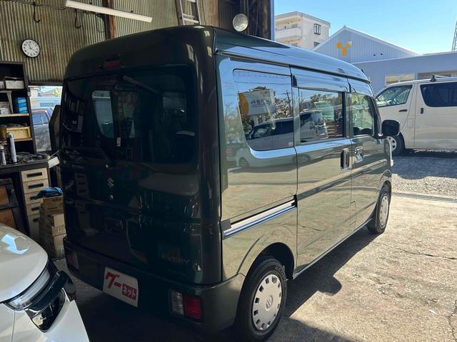 エブリイ ジョイン　ＡＴ　衝突被害軽減システム　クリアランスソナー　レーンアシスト　ドライブレコーダー　ナビ　ＴＶ　両側スライドドア　キーレスエントリー　電動格納ミラー　盗難防止システム　ＡＢＳ　ＥＳＣ　エアコン（14枚目）