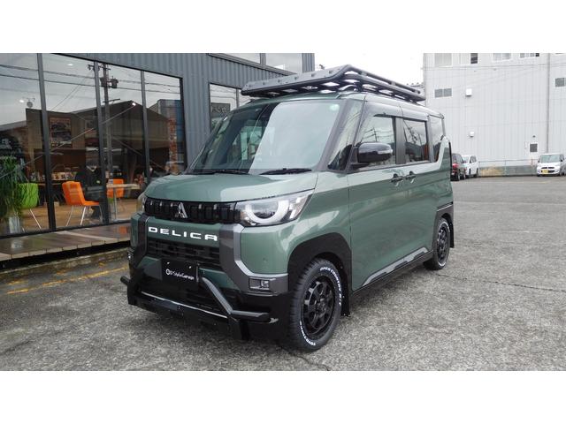 デリカミニ Ｔ　プレミアム　当社オリジナルカスタム車　ＦガードバーＤＡＮＳＨＡＱ　ルーフラックＢＵＳＴＥＲＳｍｉｎｉ　ＴＯＹＯオープンカントリー　１０．１型メモリーナビ　全周囲カメラ　ＥＴＣ　両側電動スライドドア　ターボ（48枚目）