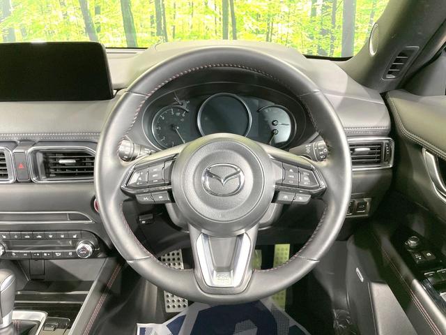 ＣＸ－５ ＸＤ　スポーツアピアランス　禁煙車　衝突軽減　純正１０．２５型ナビ　全周囲カメラ　革シート　ＢＯＳＥ　レーダークルーズ　電動リアゲート　シートベンチレーション　Ｂｌｕｅｔｏｏｔｈ再生　クリアランスソナー　ＬＥＤヘッド（13枚目）