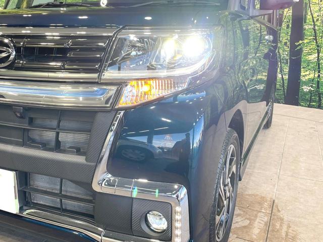 タント カスタムＲＳ　トップエディションＶＳ　ＳＡＩＩＩ　両側電動ドア　純正８型ナビ　全周囲カメラ　衝突被害軽減システム　禁煙車　ハーフレザーシート　シートヒーター　コーナーセンサー　スマートキー　ＬＥＤヘッド　ＥＴＣ　オートハイビーム　Ｂｌｕｅｔｏｏｔｈ（12枚目）