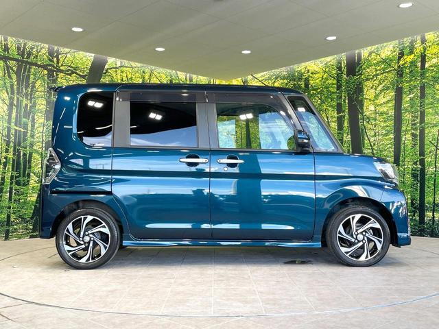 タント カスタムＲＳ　トップエディションＶＳ　ＳＡＩＩＩ　両側電動ドア　純正８型ナビ　全周囲カメラ　衝突被害軽減システム　禁煙車　ハーフレザーシート　シートヒーター　コーナーセンサー　スマートキー　ＬＥＤヘッド　ＥＴＣ　オートハイビーム　Ｂｌｕｅｔｏｏｔｈ（39枚目）
