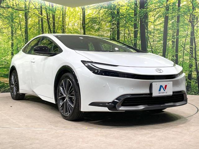 プリウス Ｚ　純正１２．３型ナビ　全周囲カメラ　衝突被害軽減　レーダークルーズ　禁煙車　電動リアゲート　レザーシート　シートベンチレーション　コーナーセンサー　ＬＥＤヘッド　ＥＴＣ２．０　純正１９インチアルミ（16枚目）