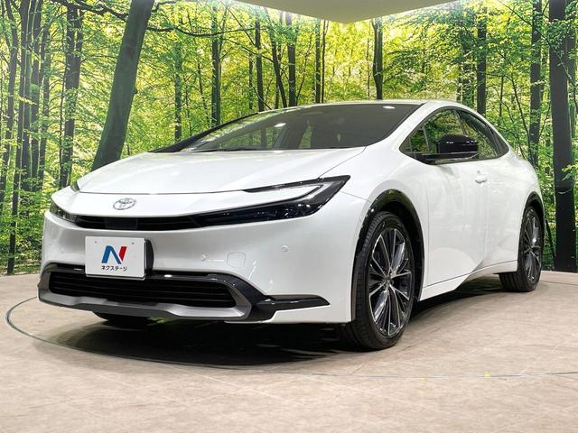 プリウス Ｚ　純正１２．３型ナビ　全周囲カメラ　衝突被害軽減　レーダークルーズ　禁煙車　電動リアゲート　レザーシート　シートベンチレーション　コーナーセンサー　ＬＥＤヘッド　ＥＴＣ２．０　純正１９インチアルミ（24枚目）