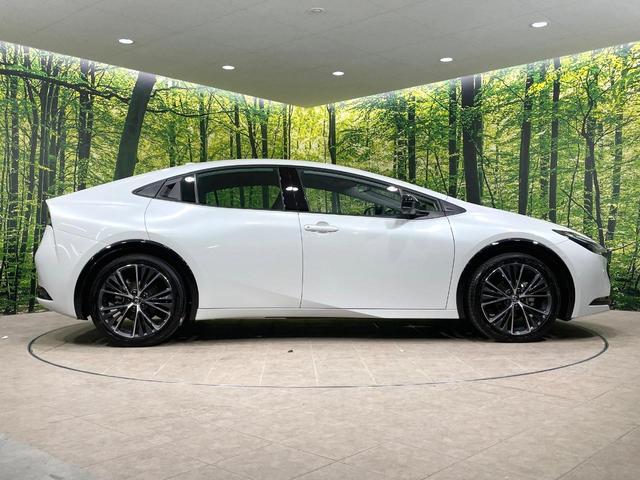 プリウス Ｚ　純正１２．３型ナビ　全周囲カメラ　衝突被害軽減　レーダークルーズ　禁煙車　電動リアゲート　レザーシート　シートベンチレーション　コーナーセンサー　ＬＥＤヘッド　ＥＴＣ２．０　純正１９インチアルミ（27枚目）