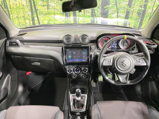 スイフトスポーツ ベースグレード MT車 純正8型ナビ 全周囲カメラ 衝突被害軽減 レーダークルーズ 禁煙車 シートヒーター コーナーセンサー スマートキー LEDヘッド ETC オートハイビーム 純正17インチアルミ LEDフォグ(2枚目)