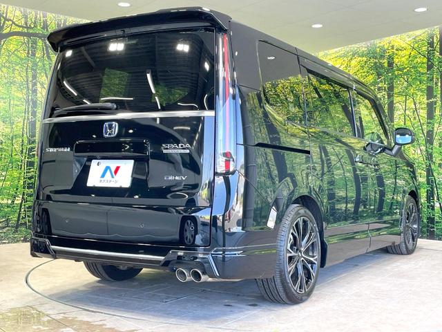 ステップワゴン e:HEVスパーダ プレミアムライン 後席モニター 両側電動ドア 純正11.4型ナビ 全周囲カメラ 衝突被害軽減 レーダークルーズ 禁煙車 電動リアゲート ハーフレザーシート コーナーセンサー スマートキー LEDヘッド(18枚目)