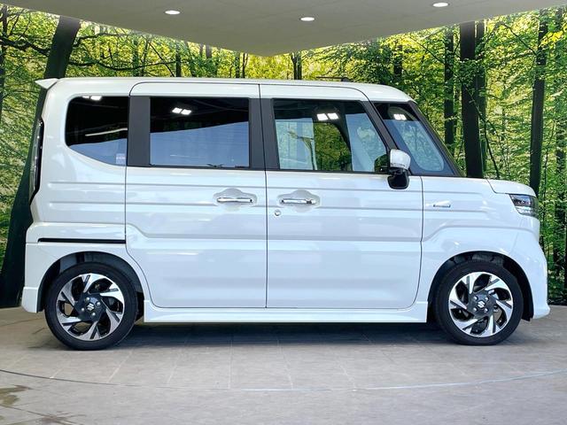 スペーシアカスタム ハイブリッドXSターボ 両側電動ドア 全周囲カメラ 衝突被害軽減 レーダークルーズ 禁煙車 ハーフレザーシート コーナーセンサー スマートキー LEDヘッド ETC 車線逸脱警報 オートライト(27枚目)