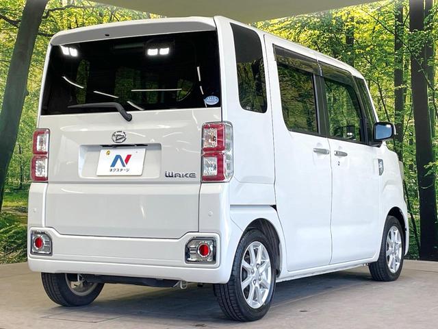 ウェイク L SAII 両側電動ドア SDナビ バックカメラ 衝突被害軽減システム 禁煙車 スマートキー 車線逸脱警報 オートライト オートエアコン 純正14インチアルミ Bluetooth CD DVD再生 フルセグ(17枚目)