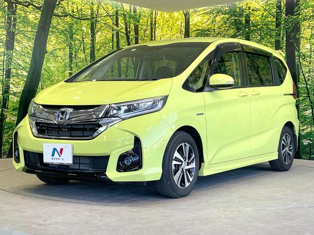 フリードハイブリッド ハイブリッド・ＥＸ　両側電動ドア　メーカーナビ　バックカメラ　衝突被害軽減システム　レーダークルーズ　禁煙車　ハーフレザーシート　ドラレコ　スマートキー　ＬＥＤヘッド　ビルトインＥＴＣ　車線逸脱警報　オートライト（38枚目）