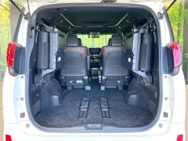 アルファード 2.5S Aパッケージ タイプブラック モデリスタ 後席モニター 両側電動ドア メーカーナビ バックカメラ 衝突軽減 レーダークルーズ 禁煙車 電動リアゲート LEDヘッド&フォグ 半革シート ドラレコ ETC 純正18アルミ(11枚目)