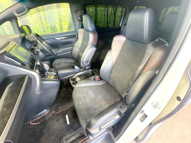 アルファード 2.5S Aパッケージ タイプブラック モデリスタ 後席モニター 両側電動ドア メーカーナビ バックカメラ 衝突軽減 レーダークルーズ 禁煙車 電動リアゲート LEDヘッド&フォグ 半革シート ドラレコ ETC 純正18アルミ(43枚目)