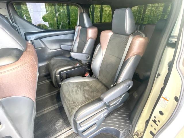 アルファード 2.5S Aパッケージ タイプブラック モデリスタ 後席モニター 両側電動ドア メーカーナビ バックカメラ 衝突軽減 レーダークルーズ 禁煙車 電動リアゲート LEDヘッド&フォグ 半革シート ドラレコ ETC 純正18アルミ(45枚目)