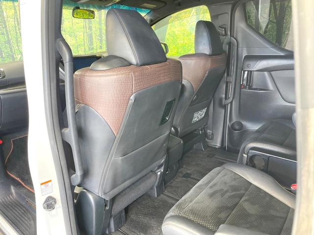 アルファード 2.5S Aパッケージ タイプブラック モデリスタ 後席モニター 両側電動ドア メーカーナビ バックカメラ 衝突軽減 レーダークルーズ 禁煙車 電動リアゲート LEDヘッド&フォグ 半革シート ドラレコ ETC 純正18アルミ(46枚目)