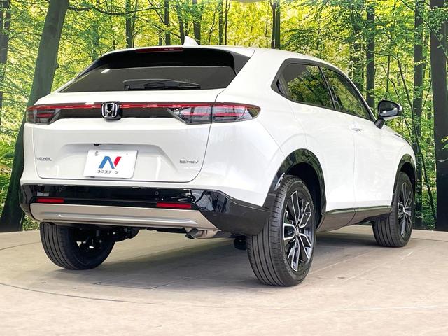 ヴェゼル e:HEV Z 登録済未使用車 純正9型ナビ 全周囲カメラ 衝突被害軽減 レーダークルーズ 電動リアゲート コーナーセンサー スマートキー LEDヘッド ETC2.0 オートハイビーム オートライト(17枚目)