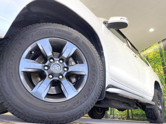 ランドクルーザープラド TX アルジェントクロス 4WD 9型ナビ バックカメラ 禁煙車 スマートキー LEDヘッド ETC クルーズコントロール オートライト デュアルエアコン 純正17インチアルミ Bluetooth CD DVD再生(13枚目)