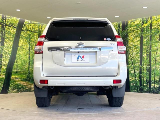 ランドクルーザープラド TX アルジェントクロス 4WD 9型ナビ バックカメラ 禁煙車 スマートキー LEDヘッド ETC クルーズコントロール オートライト デュアルエアコン 純正17インチアルミ Bluetooth CD DVD再生(15枚目)