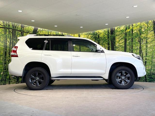 ランドクルーザープラド TX アルジェントクロス 4WD 9型ナビ バックカメラ 禁煙車 スマートキー LEDヘッド ETC クルーズコントロール オートライト デュアルエアコン 純正17インチアルミ Bluetooth CD DVD再生(27枚目)