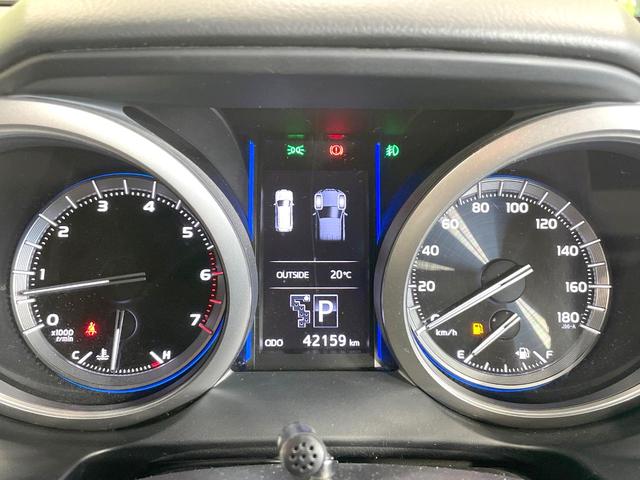 ランドクルーザープラド TX アルジェントクロス 4WD 9型ナビ バックカメラ 禁煙車 スマートキー LEDヘッド ETC クルーズコントロール オートライト デュアルエアコン 純正17インチアルミ Bluetooth CD DVD再生(50枚目)