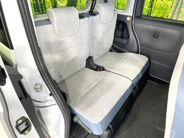 ムーヴキャンバス ストライプスG 届出済未使用車 スマートアシスト クリアランスソナー オートマチックハイビーム 両側電動ドア シートヒーター LEDヘッドライト アイドリングストップ スマートキー 2トーン(51枚目)