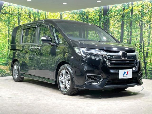 ステップワゴンスパーダ スパーダハイブリッド　Ｇ・ＥＸ　ホンダセンシング　純正９型ナビ　全周囲カメラ　両側電動ドア　衝突被害軽減　禁煙車　レーダークルーズ　スマートキー　ＬＥＤヘッド　ＥＴＣ　純正１６インチアルミ　オートハイビーム　車線逸脱警報（17枚目）