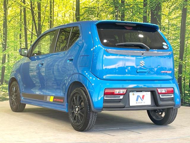 アルトワークス ベースグレード　バックカメラ　衝突被害軽減　禁煙車　コーナーセンサー　スマートキー　ＨＩＤヘッド　ＥＴＣ　純正１５インチアルミ　オートハイビーム　車線逸脱警報　オートライト　オートエアコン　アイドリングストップ（25枚目）