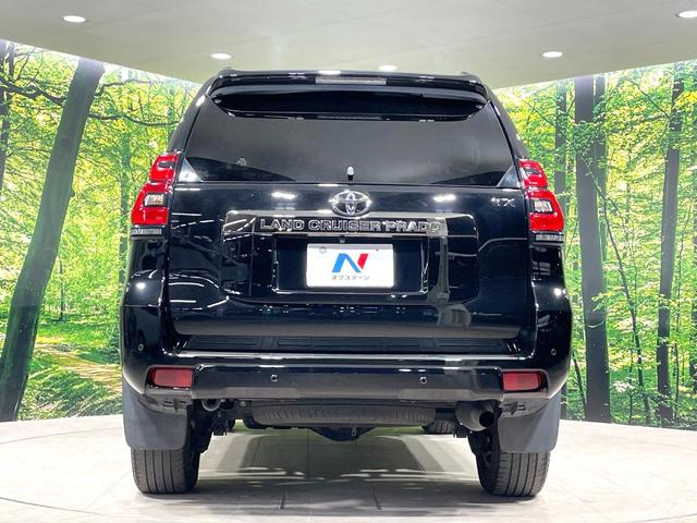 ランドクルーザープラド TX Lパッケージ 70thアニバーサリーリミテッド 4WD 禁煙車 トヨタセーフティーセンス サンルーフ 純正ナビ バックカメラ シートベンチレーション レーダークルーズ Bluetooth 革シート クリアランスソナー 純正18インチアルミ(16枚目)