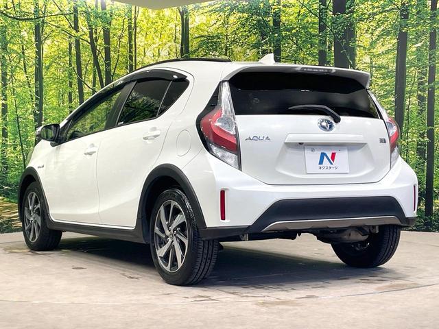 アクア クロスオーバー　純正ナビ　バックカメラ　衝突被害軽減　禁煙車　ハーフレザーシート　コーナーセンサー　ＬＥＤヘッド　純正１６インチアルミ　ＥＴＣ　オートハイビーム　オートライト　オートエアコン　Ｂｌｕｅｔｏｏｔｈ（48枚目）