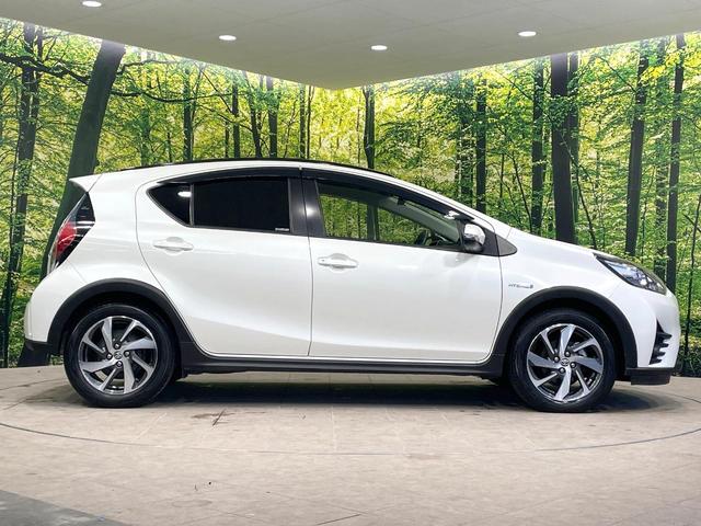 アクア クロスオーバー　純正ナビ　バックカメラ　衝突被害軽減　禁煙車　ハーフレザーシート　コーナーセンサー　ＬＥＤヘッド　純正１６インチアルミ　ＥＴＣ　オートハイビーム　オートライト　オートエアコン　Ｂｌｕｅｔｏｏｔｈ（50枚目）