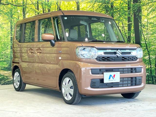 スペーシア ハイブリッドＧ　禁煙車　スズキセーフティサポート　ナビ　バックカメラ　Ｂｌｕｅｔｏｏｔｈ　ＬＥＤヘッド　オートマチックハイビーム　クリアランスソナー　両側スライドドア　オートエアコン　クリアランスソナー（16枚目）
