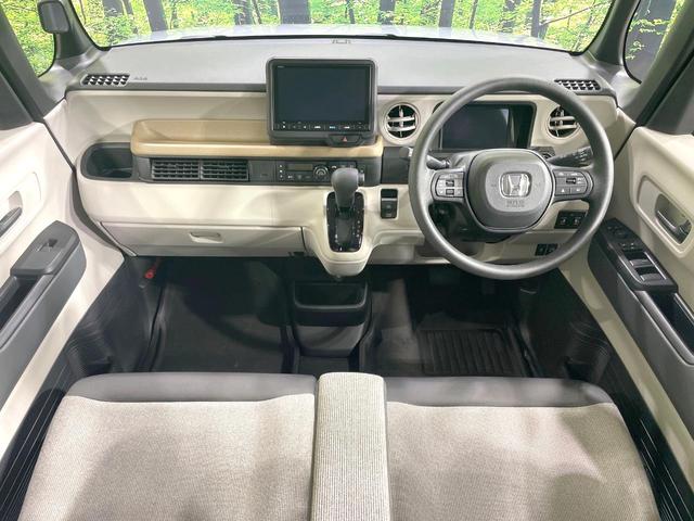 Ｎ－ＢＯＸ ベースグレード　禁煙車　ホンダセンシング　純正８型ナビ　バックカメラ　両側電動ドア　レーダークルーズ　クリアランスソナー　オートマチックハイビーム　ＬＥＤヘッド　シートヒーター　Ｂｌｕｅｔｏｏｔｈ（2枚目）
