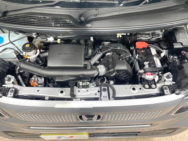 Ｎ－ＢＯＸ ベースグレード　禁煙車　ホンダセンシング　純正８型ナビ　バックカメラ　両側電動ドア　レーダークルーズ　クリアランスソナー　オートマチックハイビーム　ＬＥＤヘッド　シートヒーター　Ｂｌｕｅｔｏｏｔｈ（18枚目）