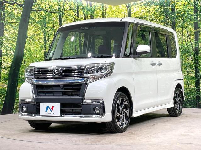 タント カスタムＲＳ　トップエディションＶＳ　ＳＡＩＩＩ　禁煙車　スマートアシスト　純正８型ナビ　全周囲カメラ　両側電動ドア　ハーフレザーシート　ＥＴＣ　オートマチックハイビーム　シートヒーター　純正１５インチアルミ　ＬＥＤヘッド　革巻きハンドル（21枚目）