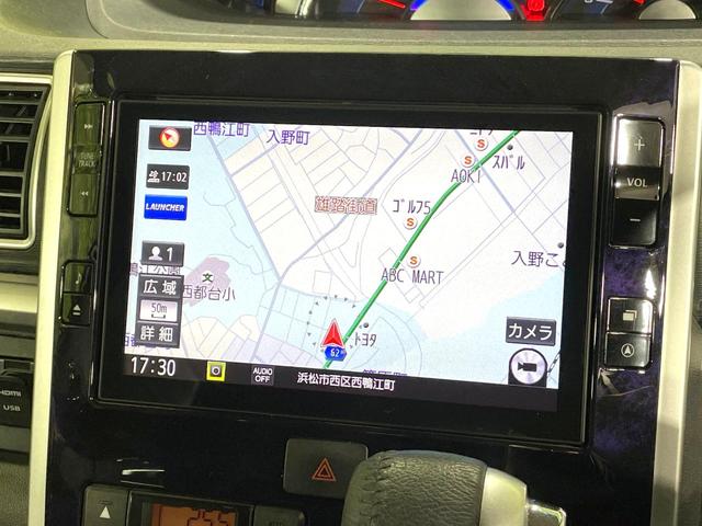 タント カスタムＲＳ　トップエディションＶＳ　ＳＡＩＩＩ　禁煙車　スマートアシスト　純正８型ナビ　全周囲カメラ　両側電動ドア　ハーフレザーシート　ＥＴＣ　オートマチックハイビーム　シートヒーター　純正１５インチアルミ　ＬＥＤヘッド　革巻きハンドル（53枚目）
