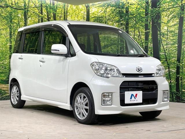 タントエグゼ カスタムX 禁煙車 ナビ スマートキー HIDヘッド 純正14インチアルミ オートエアコン CD DVD再生 プライバシーガラス 盗難防止(16枚目)