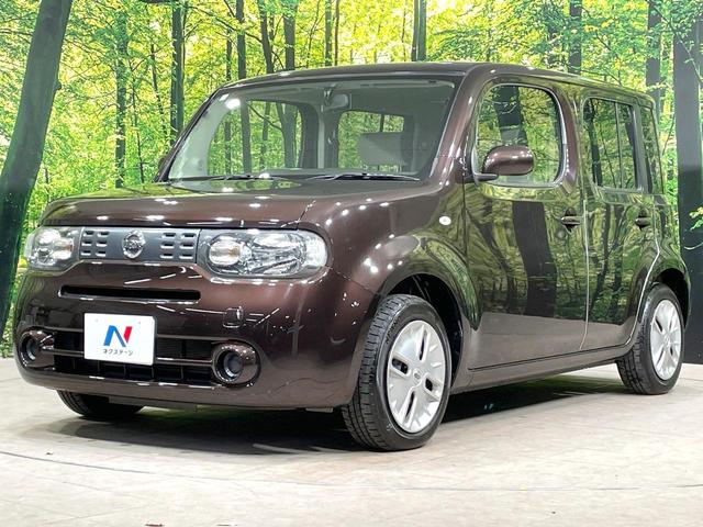 キューブ 15X 禁煙車 純正ナビ バックカメラ スマートキー ビルトインETC Bluetooth CD DVD再生 フルセグ プライバシーガラス 盗難防止装置(35枚目)