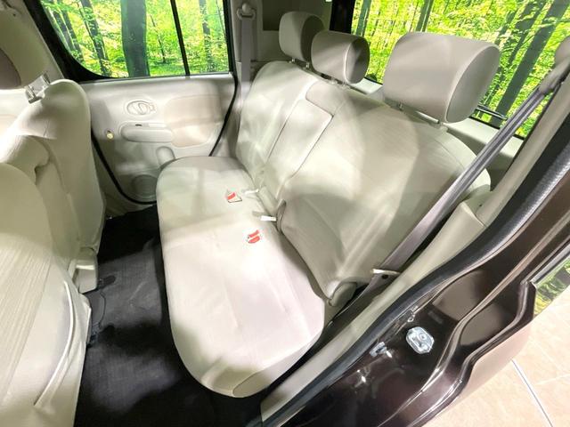 キューブ 15X 禁煙車 純正ナビ バックカメラ スマートキー ビルトインETC Bluetooth CD DVD再生 フルセグ プライバシーガラス 盗難防止装置(40枚目)