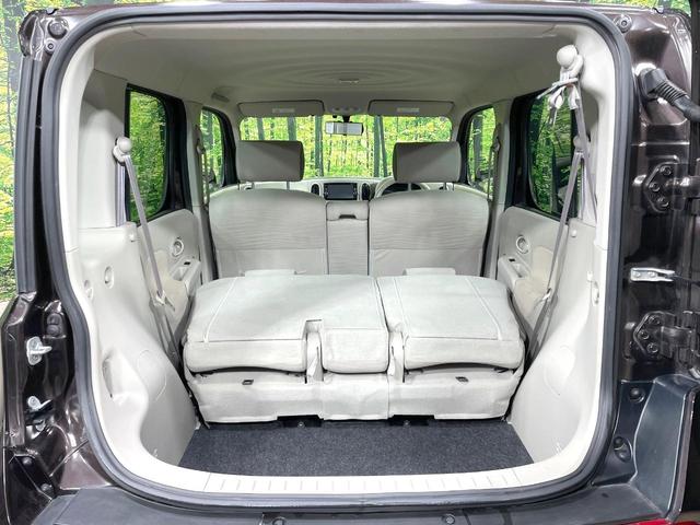 キューブ 15X 禁煙車 純正ナビ バックカメラ スマートキー ビルトインETC Bluetooth CD DVD再生 フルセグ プライバシーガラス 盗難防止装置(48枚目)