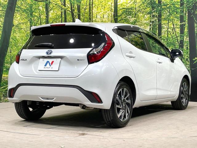 アクア Ｇ　禁煙車　トヨタセーフティーセンス　純正ＤＡ　全周囲カメラ　ブラインドスポットモニター　レーダークルーズ　クリアランスソナー　ＬＥＤヘッド　純正ＯＰ１６インチアルミ　ＥＴＣ（17枚目）