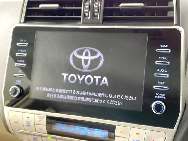 ランドクルーザープラド TX Lパッケージ マットブラックエディション 4WD 禁煙車 サンルーフ メーカー9型ナビ 全周囲カメラ シートベンチレーション ベージュ革シート 7人乗 ルーフレール LEDヘッド オートマチックハイビーム ETC(4枚目)