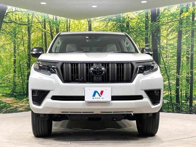 ランドクルーザープラド TX Lパッケージ マットブラックエディション 4WD 禁煙車 サンルーフ メーカー9型ナビ 全周囲カメラ シートベンチレーション ベージュ革シート 7人乗 ルーフレール LEDヘッド オートマチックハイビーム ETC(15枚目)