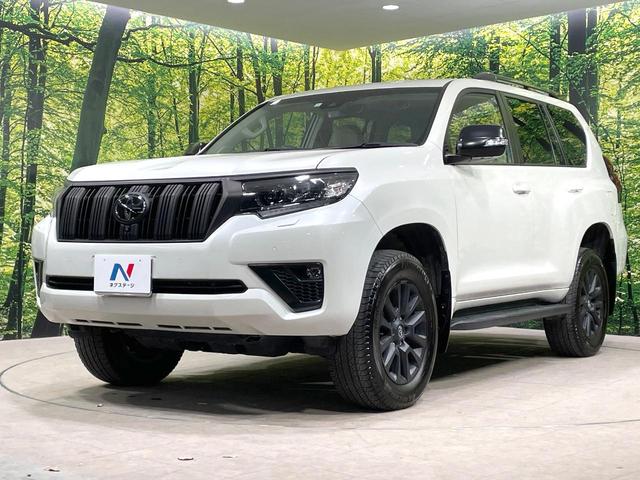ランドクルーザープラド TX Lパッケージ マットブラックエディション 4WD 禁煙車 サンルーフ メーカー9型ナビ 全周囲カメラ シートベンチレーション ベージュ革シート 7人乗 ルーフレール LEDヘッド オートマチックハイビーム ETC(44枚目)
