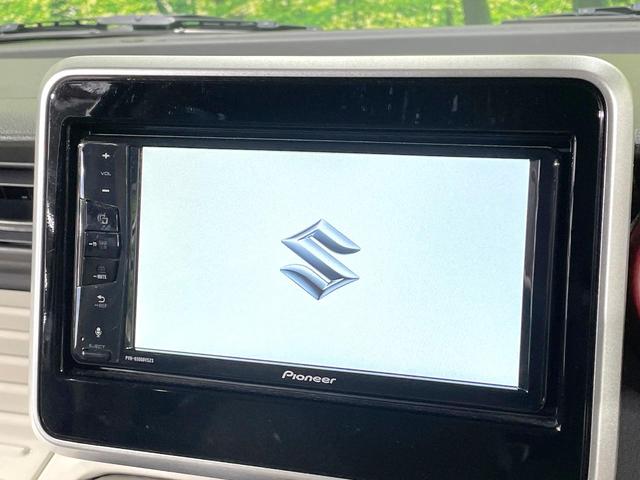 スペーシア ハイブリッドX 禁煙車 スズキセーフティサポート 純正ナビ バックカメラ Bluetooth シートヒーター 両側電動ドア ETC オートマチックハイビーム アイドリングストップ クリアランスソナー(4枚目)